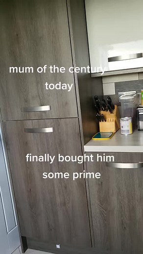 #bestmumever #prime finally gave in and went and bought him some prime. thank you #asdadenaby