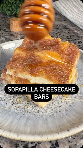 Your kitchen is about to smell amazing! 🤗 Sweet and oh, so simple, these Sopapilla Cheesecake Bars will become your new favorite dessert! Continue reading or click the link in the @allrecipes bio for the full recipe! 🔗 Ingredients: cooking spray 2 (8 ounce) packages cream cheese, softened 1 ¾ cups white sugar, divided 1 teaspoon Mexican vanilla extract 2 (8 ounce) cans refrigerated crescent rolls ½ cup butter, room temperature 1 teaspoon ground cinnamon ¼ cup honey Directions: Gather all ingre