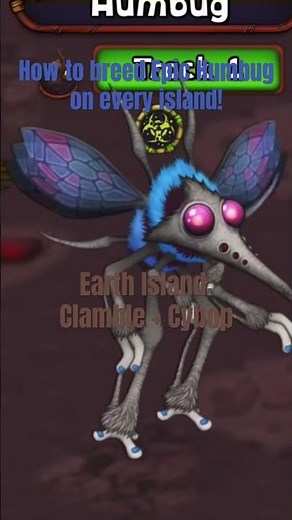 How to breed Epic Humbug on every island! #msm #mysingingmonsters #etherealisland #ethereals