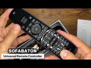 SofaBaton U2 Universal Remote | Backlit Smart Remote with App Control, Supports 15 Devices