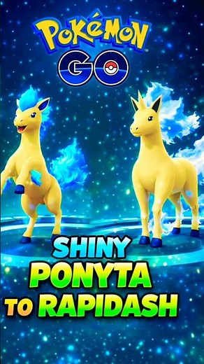 Evolving My Shiny Ponyta in Pokémon GO 🔥