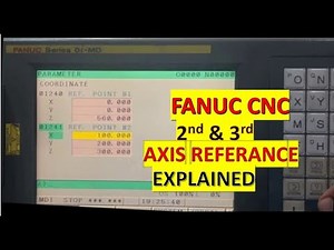 FANUC CNC second Reference ,third reference position method explained : Dopamyn Robotics