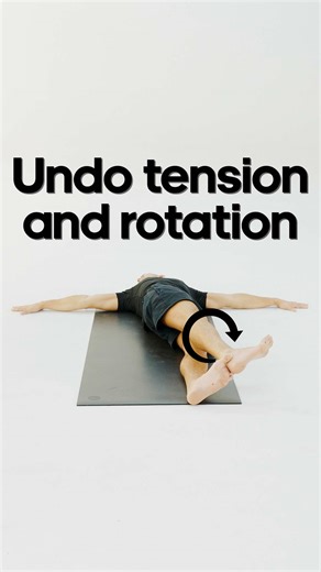 If you always feel twisted or rotated this might explain why This exercise helps expose where one side of your body isn’t contributing And gently teaches the hips pelvis and spine how to rotate again No forcing No cranking Just controlled rotation and awareness Over time this is how balance comes back Start your 7 day free trial at the link in my bio #fyp #foryou #mobility #movementtok #painrelief