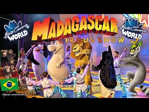 🎪 Lo MEJOR de MADAGASCAR CIRCUS SHOW | Beto Carrero World 🦁