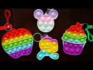 Best Pop it training for summer, ice cream vs apple pop it collection