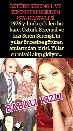 ÖZTÜRK SERENGİL VE SEREN SERENGİL'DEN 1976 NOSTALJİSİ