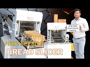 Best High Speed Bread Slicer | Bread and Rusk Cutting Machine | Bread Factory