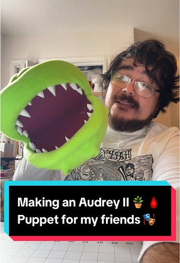 Creating Puppets: DIY Audrey II from Little Shop of Horrors