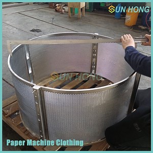 [Hot Item] Paper Pulp Screening Wedge Wire Pressure Screen Basket Rotor for Paper Pulp