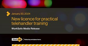 Victorian workers, including those on farms, will be given more support to operate telehandlers safely under WorkSafe licencing reforms. #MediaRelease worksafe.vic.gov.au/news/2024-01/new-licence-practical-telehandler-training | WorkSafe Victoria