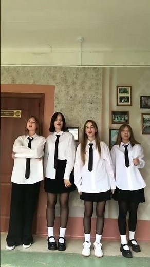 Black pantyhose black tights girls school girls #1