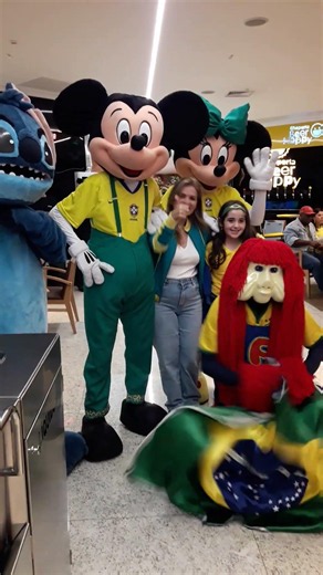 COPA 2026, FOFÃO, MICKEY MOUSE, MINNIE MOUSE E STITCH PARA NOSSA ALEGRIA, LIKE 46