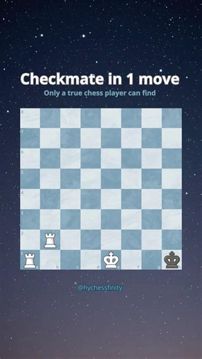 White to play, mate in 1 move 🧐