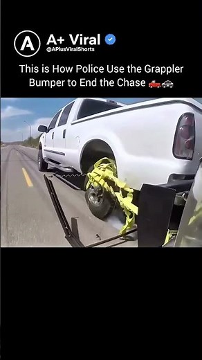 Police Grappler Bumper Chase Tactic