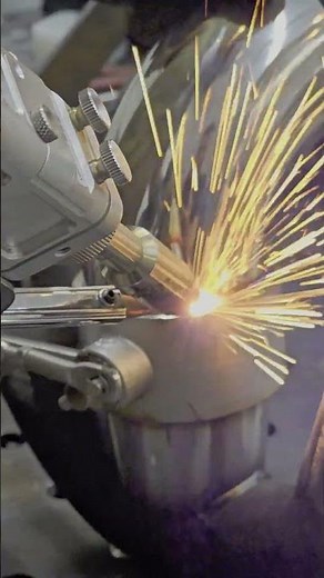 Laser welding of a stainless steel exhaust system by a beginner