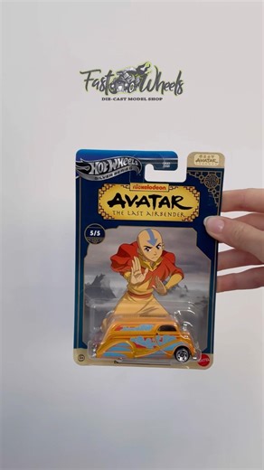 Hot Wheels Silver Series Deco Delivery – Aang 🌬️ | Avatar: The Last Airbender 5/5 (JCB90)