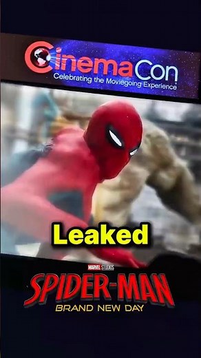 CinemaCon Spider-Man: Brand New Day Opening Scene LEAKED 😱 Ned & MJ Twist