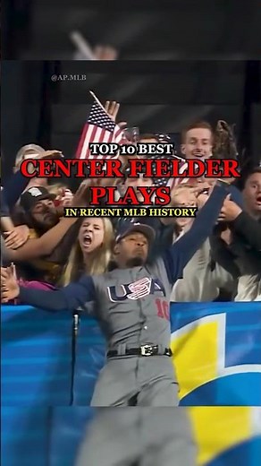 Top 10 BEST Center Fielder Plays in MLB History | Part 2