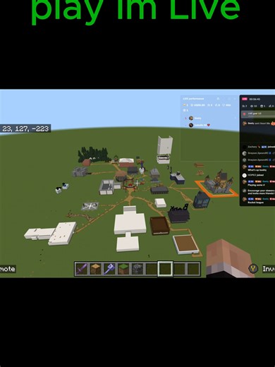 Come play or watch Im Live!!! #minecraft