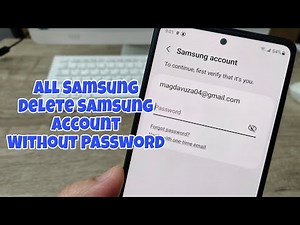 2026! Remove Samsung Account without password. All Samsung.