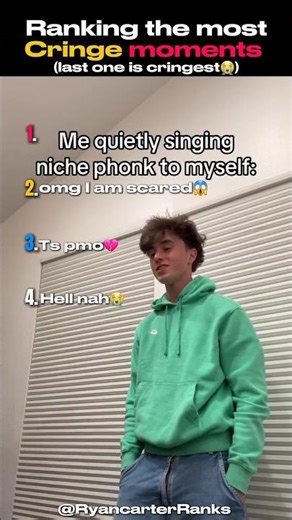 Ranking the most Cringe moments #memes #funny #cringe #fyp #shorts