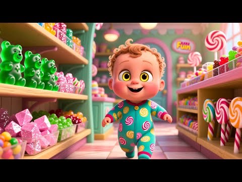 Candy Store Fun Baby 🍭👶 | Fun Kids Song | Playful Nursery Rhyme