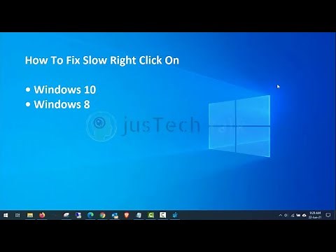 Fix Slow Right Click Windows 10 and Windows 8 - Quick Fix