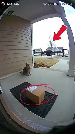 POV: The Hilarious Moments When Drones Try to Steal Packages