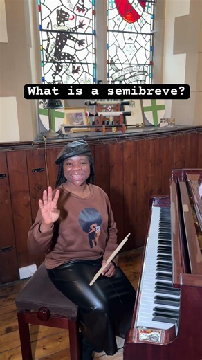 What is a semibreve? #semibreve #musiclessons #beginnerpianotutorial #semibreveexplained #music