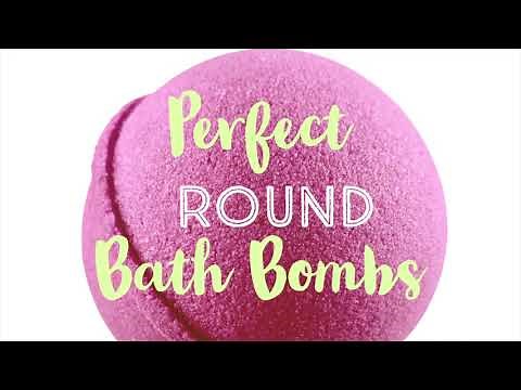 How to make Perfect Round Bath Bombs using a Cada Sphere mold with tips and tricks for floating