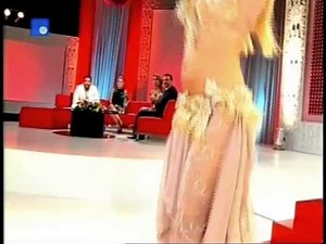SARAH FISCHER -TV SHOW TAL EH SAHAR- FUTURE TV-LEBANON
