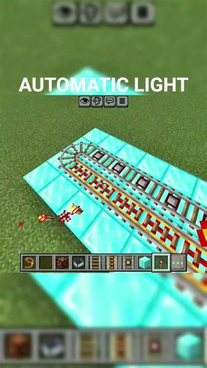 I Built a Satisfying Redstone Light Show in Minecraft! 💡 #minecraft