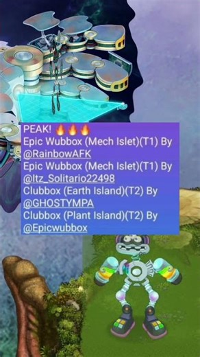 Mech Islet x Clubbox and Epic Wubboxes Mashup #mysingingmonsters #msm #fanmademsm