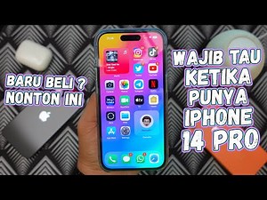 Settings and Features When Owning an iPhone 14 Pro, Beginners Watch!