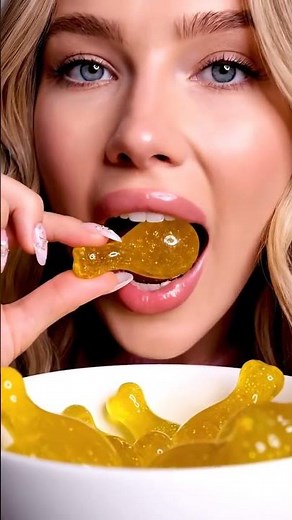 Glass Drum Stick Eating ASMR | Crystal Candy Sounds & Satisfying Crunch #mukbang #relaxingasmr