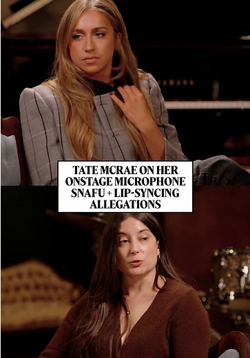 Tate McRae Addresses Lip-Syncing Allegations on Stage