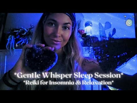 Whispered Reiki for Sleep 😴✨ ASMR Healing to Soothe Insomnia & Relax Your Nervous System