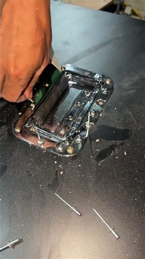 Hardcase handle assembly process #tutorial #woodworking #hardcase