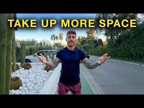 how to walk confident as a man