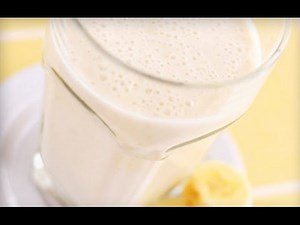 "Malteada de Leche con Vainilla y Platano" "Smoothies" "Smoothie Recetas"