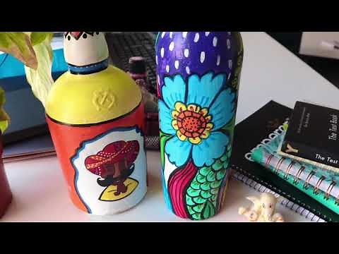 Bottle Art / Step by Step Tutorial