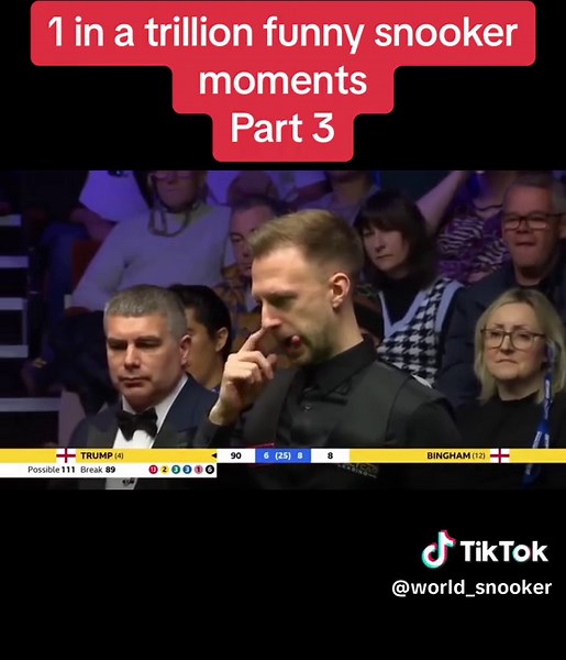 1 in a Trillion Funny Snooker Moments - Hilarious Compilation