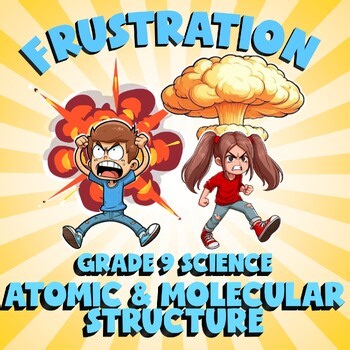 Atomic & Molecular Structure FRUSTRATION Science Game - No Prep Grade 9 Review