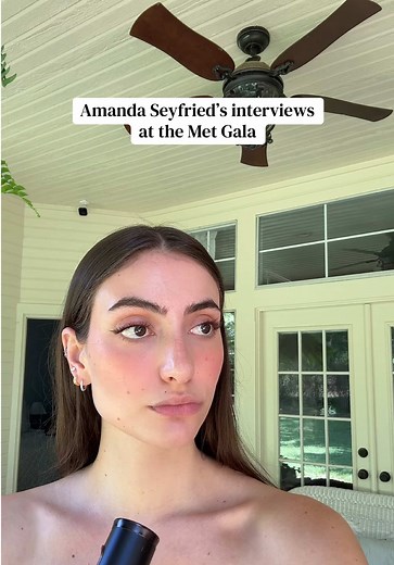 Amanda Seyfried Met Gala Interview Highlights