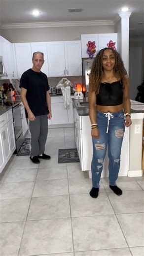 Cha Cha Slide 🪩 #dance #over50 #over40 | Sweetniya and Bobby D Flash