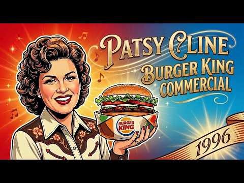 ⋆Patsy Cline⋆ Crazy Burger King ad ✦ Spring 1996