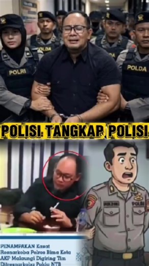 POLISI TANGKAP POLISI. POLISI YANG TANGANI KEJAHATAN NARKOBOI MALAH DI TANGKAP POLISI. KASAT NARKOBOI POLRES BIMA KOTA DI TANGKAP POLISI POLDA NTB. MAU HERAN TAPI SUDAH BIASA!!! SEMUA POLISI HAMPIR SAMA SAJA!!! Profil Singkat AKP Malaungi. Nama: AKP Malaungi, S.H., M.H. Jabatan: Kepala Satuan Reserse Narkoba (Kasat Resnarkoba) Polres Bima Kota, Nusa Tenggara Barat. Pangkat: Ajun Komisaris Polisi (AKP). Pendidikan: Sarjana Hukum (S.H.) dan Magister Hukum (M.H.) KRONOLOGI PENANGKAPAN: AKP Malaungi