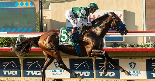 Flightline wins TVG Pacific Classic (Gr.I) race 10 at Del Mar 9/3/22