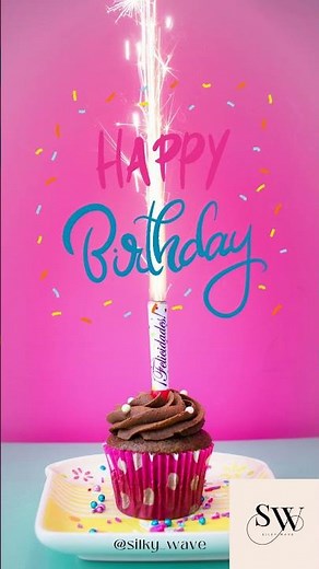 Happy Birthday GIF| #hbd #birthday WhatsApp Status| @ Silky Wave