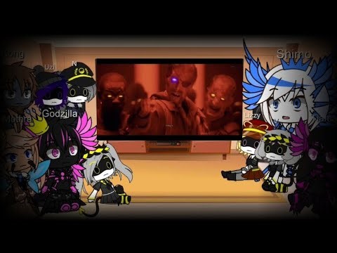 Kaijus and Murder drones react to Modern Warfare III Zombies Cutscenes(Gacha Club)